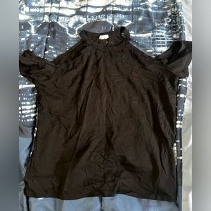 Garage off the shoulder top